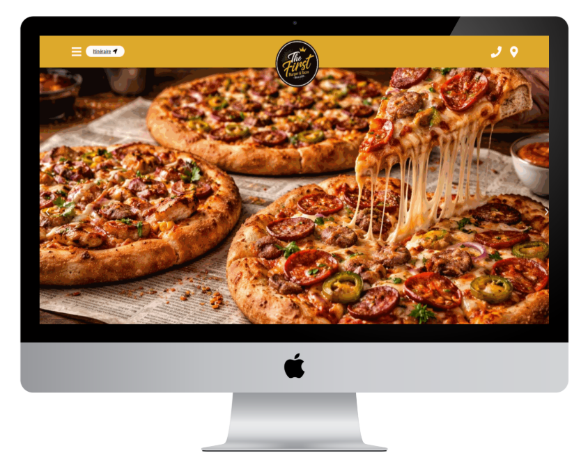 The First Burer Tacos — website screenshot